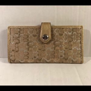 COACH Checkbook/Credit card holder